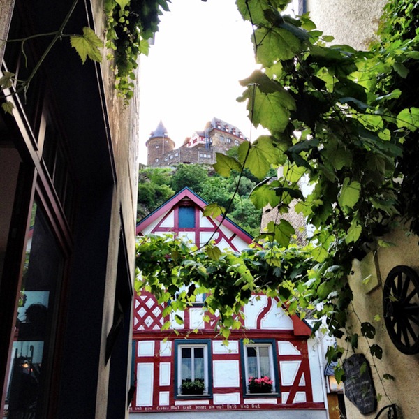 Wine Bar in Bacharach Germany Wine Bar in Bacharach Germany