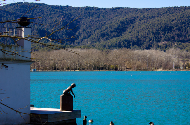 Lake Banyoles Costa Brava Spain Lake Banyoles Costa Brava Spain