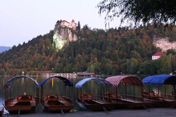 Pletna Boats at Lake Bled