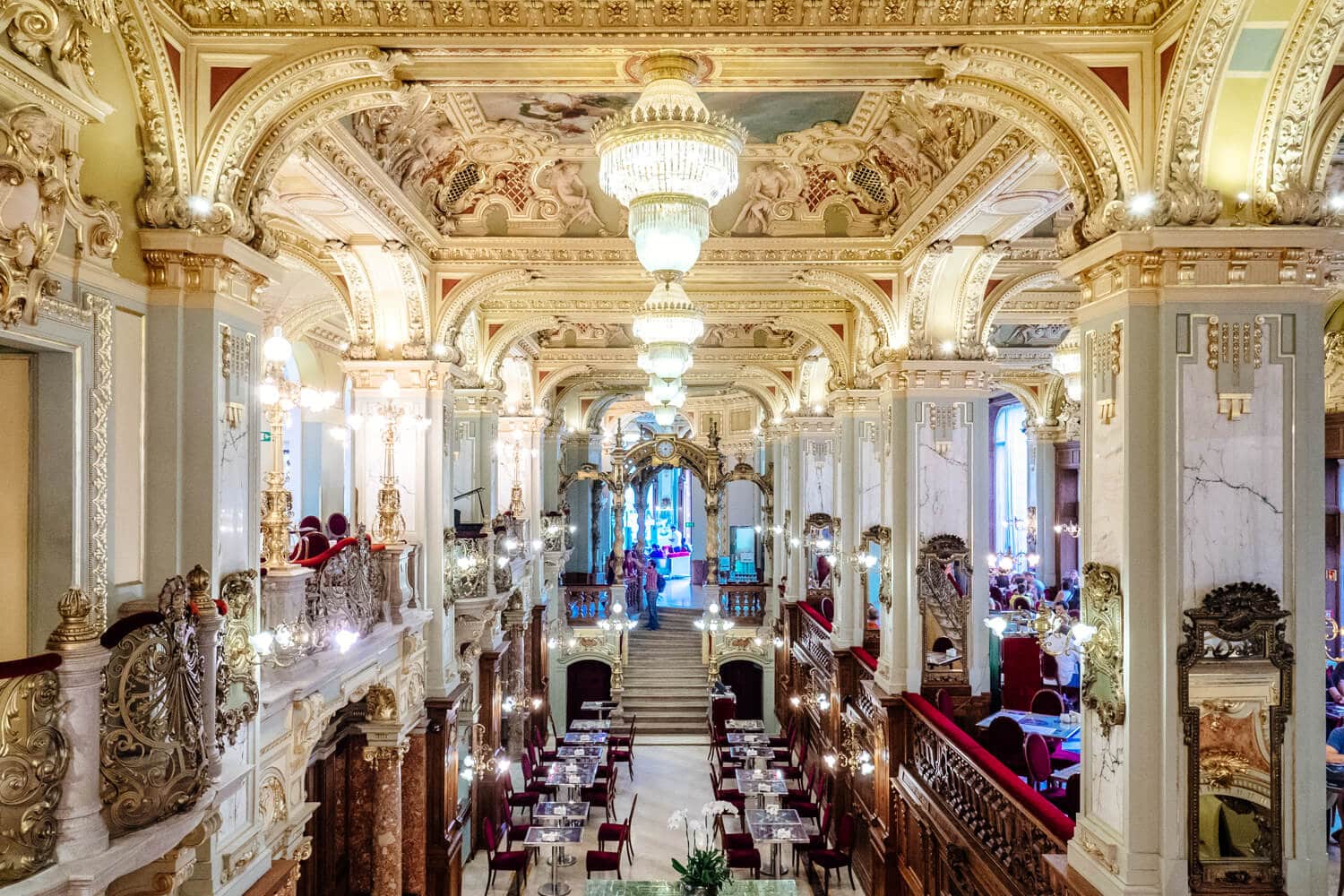 First stop in Budapest: New York Cafe First stop in Budapest: New York Cafe