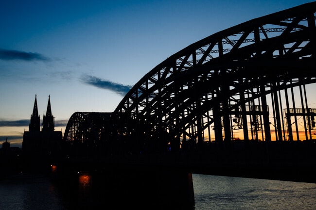 Cologne Summer Sunset Cologne Summer Sunset