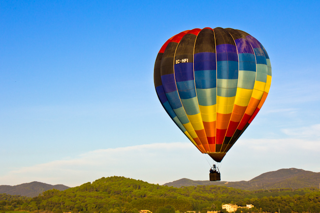 Hot Air Balloon Ride in Costa Brava
