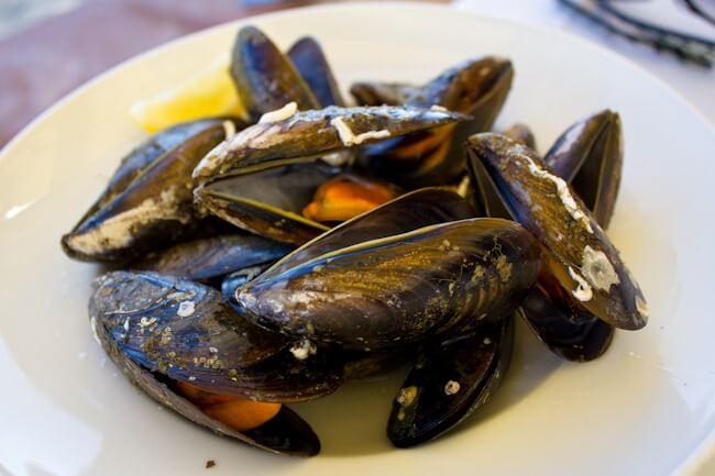 Still not a fan of mussels but they look pretty! Still not a fan of mussels but they look pretty!