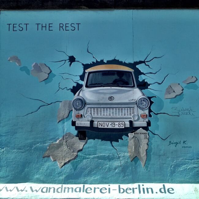 East Side Gallery Near Ostbahnhof East Side Gallery Near Ostbahnhof