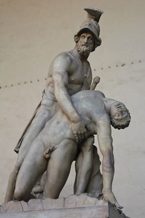 Memelaus Holding the Body of Petroclus Memelaus Holding the Body of Petroclus