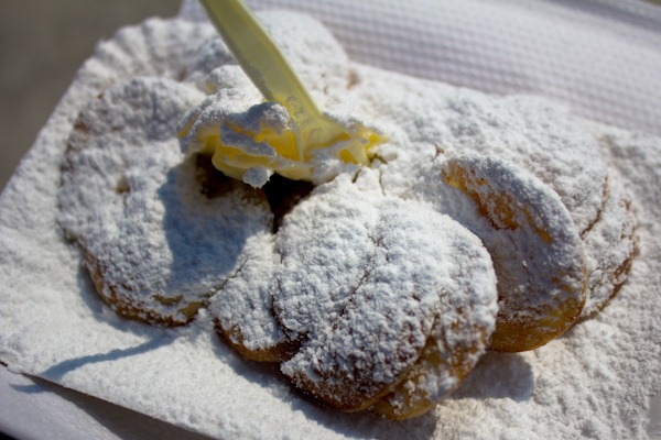 Dutch poffertjes - messy but yummy Dutch poffertjes - messy but yummy