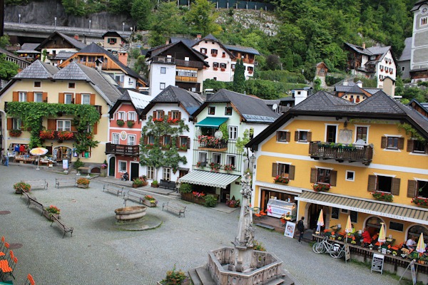 Hallstatt Marktplatz Hallstatt Marktplatz