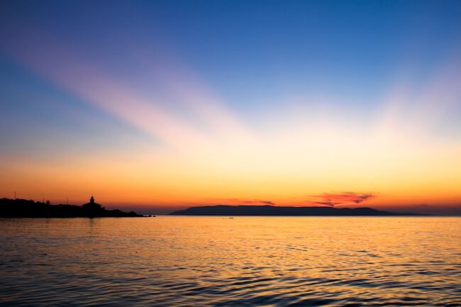 Makarska Sunset in the Balkans