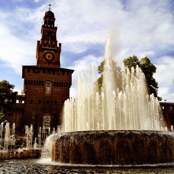 Castello Sforzesco: The place to eat gelato in Milan Castello Sforzesco: The place to eat gelato in Milan
