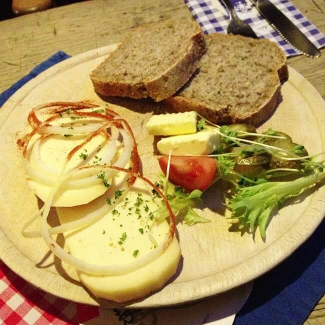 Beer Cheese at Pinkus Brewery Muenster Beer Cheese at Pinkus Brewery Muenster