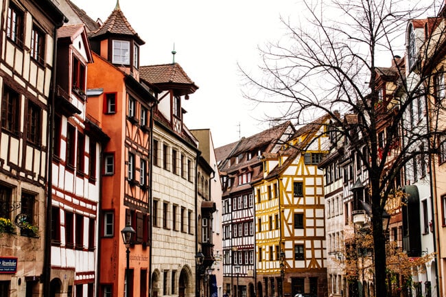 Nuremberg Half Timbered Houses Nuremberg Half Timbered Houses