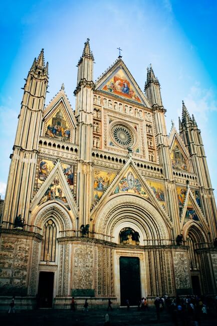 Orvieto Cathedral in Tuscany Orvieto Cathedral in Tuscany