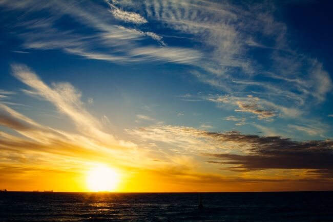Sunset at Cottesloe Beach Perth Sunset at Cottesloe Beach Perth