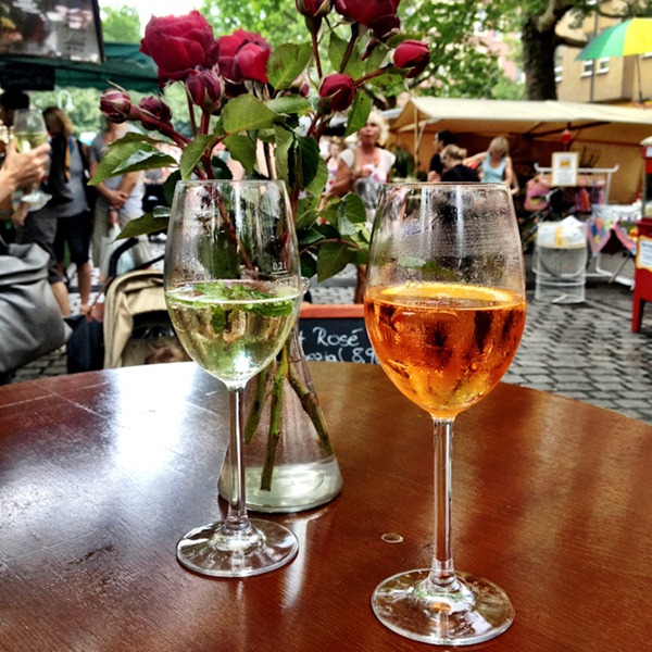 Hugo and Aperol Spritz Cocktails