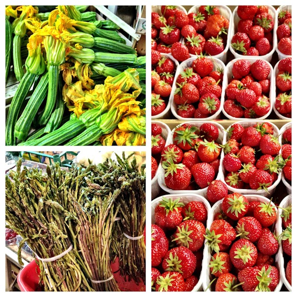 In season produce in Rome. In season produce in Rome.