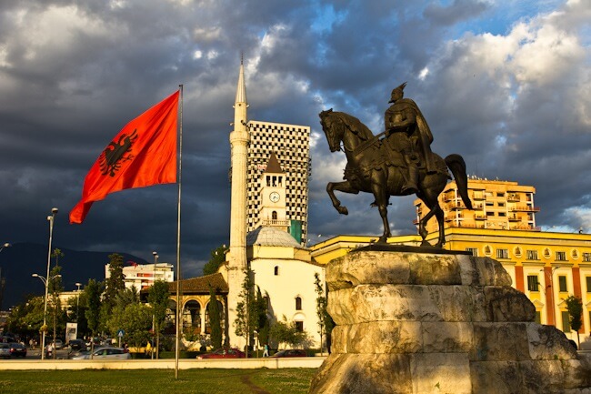 Tirana's Monuments in One Shot Tirana's Monuments in One Shot