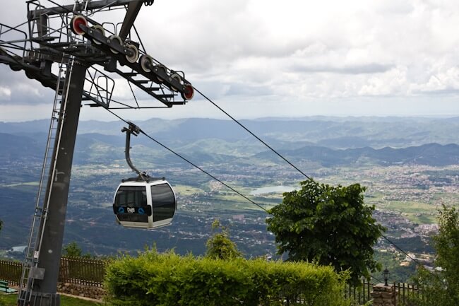 Mount Dajti Cable Car in Tirana Mount Dajti Cable Car in Tirana
