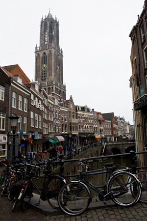 Utrecht Canals and the Dom Tower Utrecht Canals and the Dom Tower