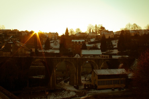Early Morning in Uzerche Early Morning in Uzerche